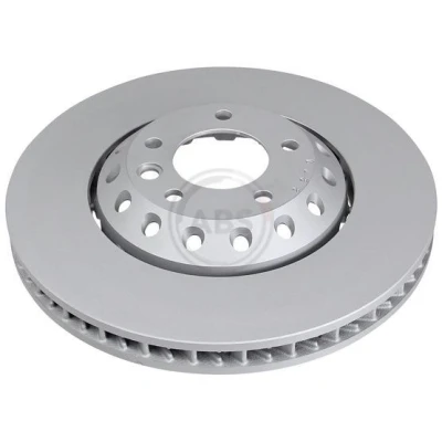 Bilde av A.B.S. bremseskive PORSCHE: Cayenne 390mm 38mm 5 hull 130mm ventilert, todelt belagt 18765 95835140450 Bremseskiver, Skivebremser