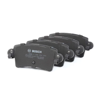Bilde av BOSCH 0 986 494 043 Bremseklosser Low Metallic med akustisk slitasjevarsel antihyle blikk, montageanvisning