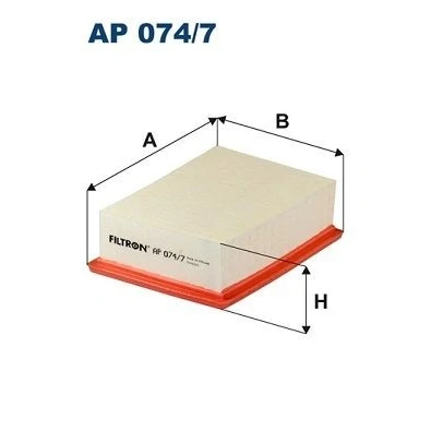 Bilde av FILTRON AP 074/7 Luftfilter 59,5 154 208 Filterinnsats FORD: KUGA 2