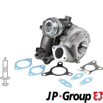 Bilde av JP GROUP 4017400500 Turbolader Eksosturbolader inkl. tetningssett NISSAN: Pathfinder 3, NP300 Navara Pick up