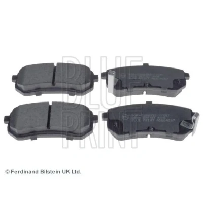 Bilde av BLUE PRINT ADG04267 Bremseklosser bakaksel med akustisk slitasjevarsel antihyle blikk HYUNDAI: i10 I, KIA: Picanto I