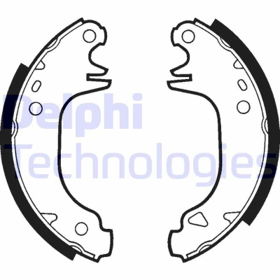 Bilde av DELPHI LS1293 Bremsesko 180 32 PEUGEOT: 309 II Hatchback, 205 I Hatchback