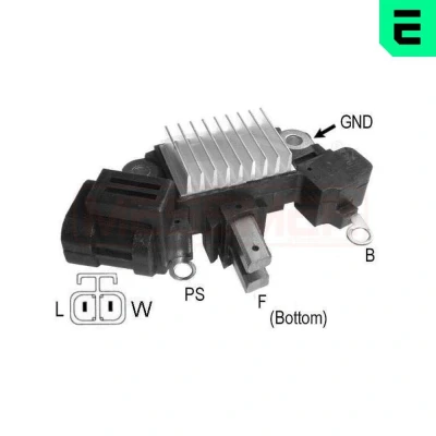 Bilde av ERA 215406 Generatorregulator 14,4 OPEL: Vectra B Sedan