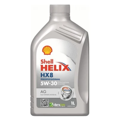 Bilde av Shell Helix HX8 Professional AG 5W 30 1l Motorolje 550054287 TOYOTA: Avensis II Station Wagon, Land Cruiser Prado 120, III Stasjonsvogn