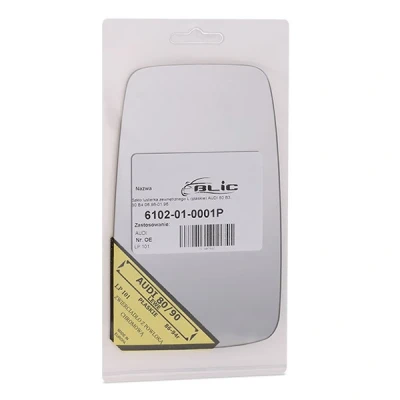 Bilde av BLIC 6102 01 0001P Speilglass venstre AUDI: 80 B4 Sedan