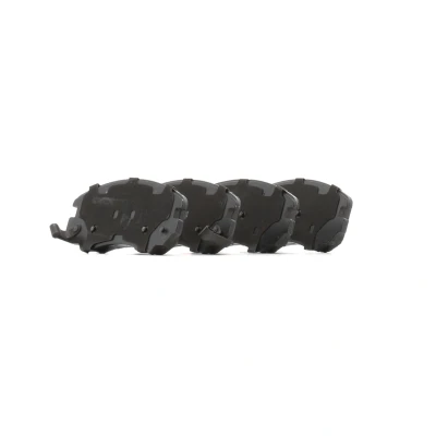 Bilde av VALEO 598744 Bremseklosser framaksel inkl. slitasjevarselkontakt med antihyle blikk KIA: SOUL 2, Sportage II, Venga, HYUNDAI: ix20, Tucson, GALLOPER 2