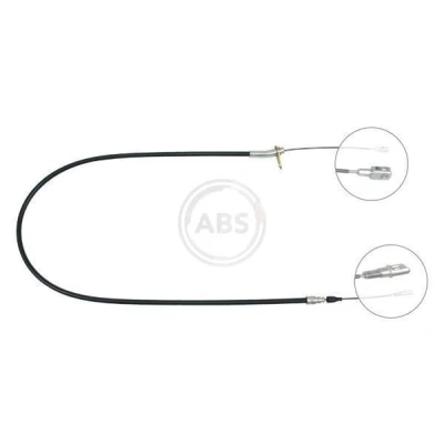 Bilde av A.B.S. K11267 Bremsekabel 1640 Skivebrems for høyre/venstre ratt MERCEDES BENZ: W123 Stasjonsvogn, Sedan