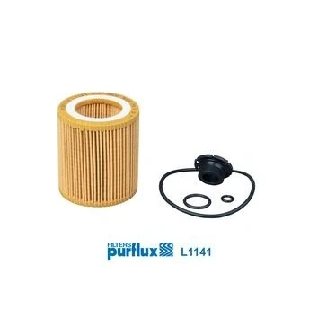 Bilde av PURFLUX L1141 Oljefilter Filterinnsats BMW: 5 Touring, Sedan, 1 Hatchback