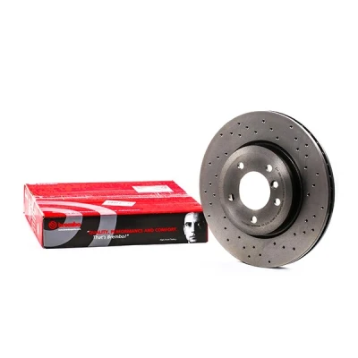 Bilde av BREMBO XTRA LINE 09.8952.1X Bremseskiver 325 25 5 perforert / ventilert belagt høy karbon med skruer BMW: 3 Coupé, Touring, Sedan
