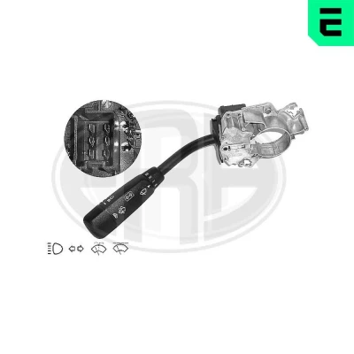 Bilde av Bryter komplett rattstamme, mercedes benz clk [c208], cabriolet [a208], e klass [w210], t model [s210], 210 545 01 10, A
