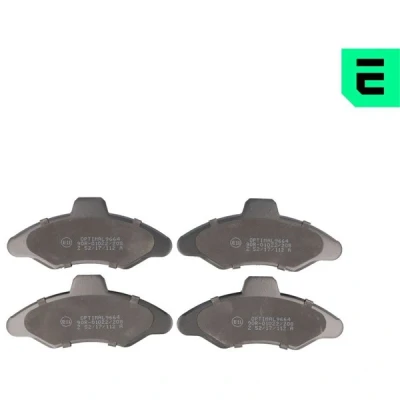 Bilde av OPTIMAL BP 09664 Bremseklosser framaksel ikke klargjort for slitasjeindikator FORD: Escort 5, 6, 6 Cabrio