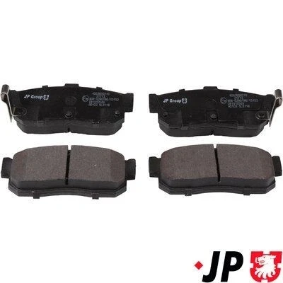 Bilde av JP GROUP 4063600210 Bremseklosser framaksel ekskl. slitasjevarselkontakt NISSAN: Almera II Hatchback, Maxima IV QX Sedan, Sunny 3