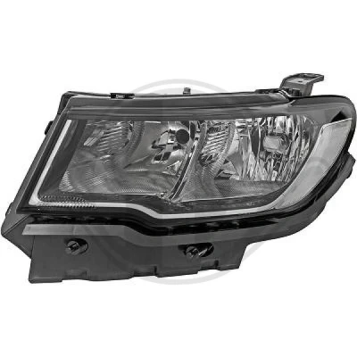 Bilde av Frontlykt, Venstre Diederichs 2680081 jeep compass OE K55112709AA, K55112709AB, K55112709AC