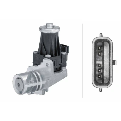Bilde av HELLA 6NU 014 864 691 EGR Ventil elektrisk med tetning NISSAN: Qashqai 2, Juke