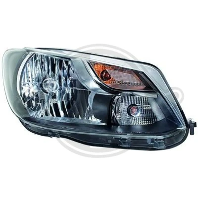Bilde av DIEDERICHS Priority Parts 2296680 Frontlykter VOLKSWAGEN: Caddy 3