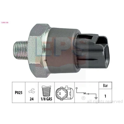 Bilde av EPS 1.800.188 Oljetrykkbryter 1/8 GAS 1 Made in Italy OE Equivalent MAZDA: 6 Stasjonsvogn, CX 5 I, MITSUBISHI: Lancer 8 Limousine, Outlander 2 SUV