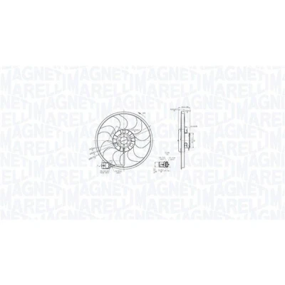 Bilde av MAGNETI MARELLI 069422864010 Kjølevifte 3905 12 342