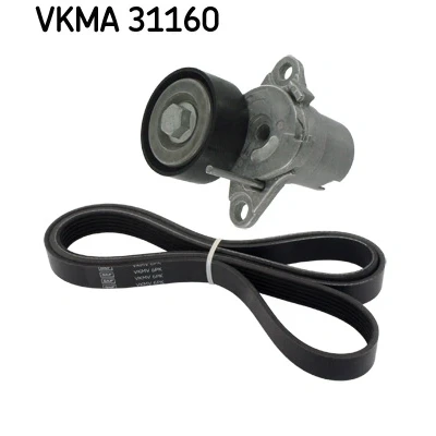 Bilde av SKF VKMA 31160 Kileribberem AUDI: Q5, A4 B8 Allroad, A3 Sportback, VOLKSWAGEN: Polo V Hatchback, Sharan II, Passat Variant, SKODA: Octavia 3 Combi
