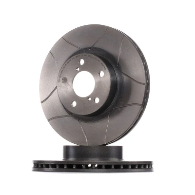 Bilde av BREMBO MAX LINE 09.5674.76 Bremseskiver 276 24 5 innvendig ventilert, med sliss belagt SUBARU: Forester II, I, Impreza III Hatchback