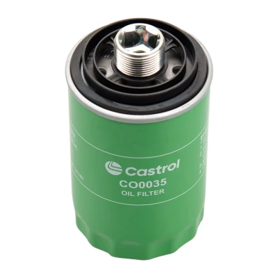 Bilde av Castrol filters CO0035 Oljefilter M27X1.5 Påskruingsfilter VOLKSWAGEN: Multivan 5 (7HM, Golf 6, 5, AUDI: Q5, A3 Sportback, A6 C7 Avant