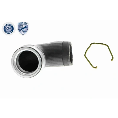 Bilde av VAICO V10 5307 Ladeluftslange gummi med tekstilforsterker klammer VOLKSWAGEN: Golf 5, Passat B6 Variant, Touran I, AUDI: A3 Hatchback