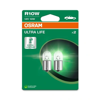 Bilde av OSRAM 5008ULT 2BL Lyspærer 12V 10W R10W