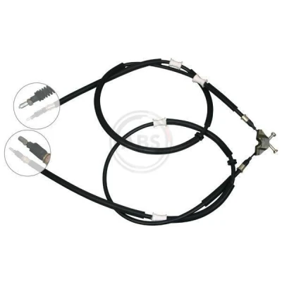 Bilde av A.B.S. K17315 Bremsekabel 1680, 1680 Skivebrems OPEL: Zafira A