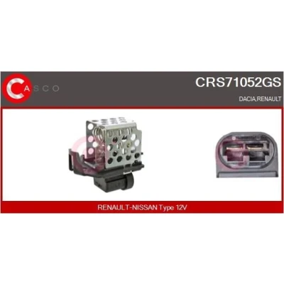 Bilde av CASCO CWM12111AS Vindusviskermotor 12V foran for venstreratt OPEL: Vectra C Caravan
