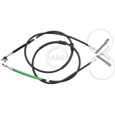 Bilde av A.B.S. K12405 Bremsekabel 1627, 1575 Trommelbrems for høyre/venstre ratt