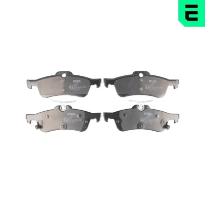 Bilde av OPTIMAL BP 12688 Bremseklosser bakaksel med akustisk slitasjevarsel HONDA: CIVIC 9, 9 Tourer, 8