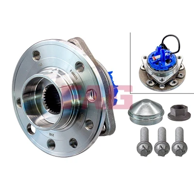 Bilde av FAG 713 6442 80 Hjullagersett Bildet viser leveranseinnholdet 137,00, 90,00 OPEL: Zafira B, Astra H Caravan, Hatchback
