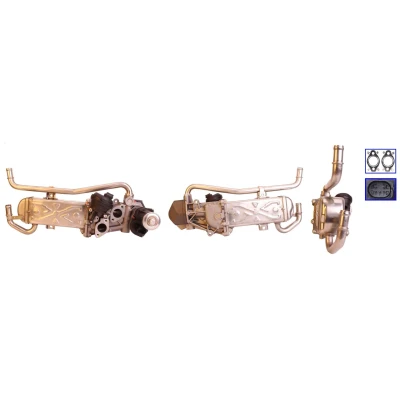 Bilde av DRI 717730138 Eksosreturmodul med tetning, EGR kjøler VOLKSWAGEN: Polo V Hatchback, SKODA: Fabia 2