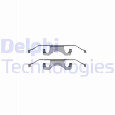 Bilde av DELPHI LX0340 Tibehørsett, skivebremse belegg BMW: 5 Touring, Sedan