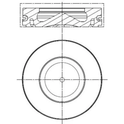 Bilde av Stempel MAHLE ORIGINAL 081 PI 00100 000