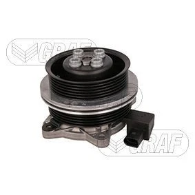 Bilde av GRAF PA1379 Vannpumpe med tetning elektromagnetisk plast for vifteremdrift VOLKSWAGEN: GOLF 5, 6, Scirocco III, SKODA: Fabia 2, 2