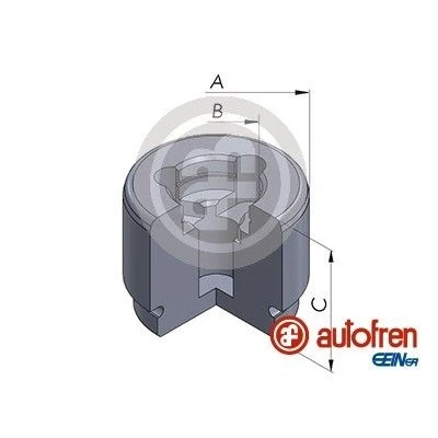 Bilde av AUTOFREN SEINSA D025411 Stempel, bremseklave 44 framaksel PERROT