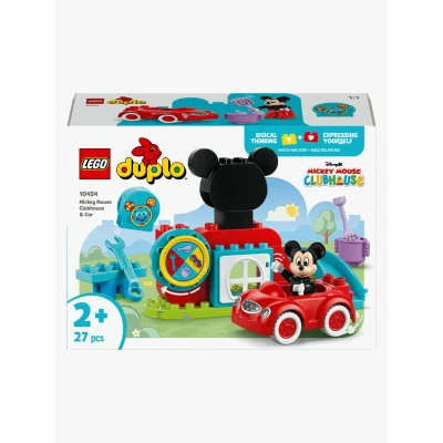 Bilde av LEGO DUPLO Disney 10454 Mikkes Klubbhus og bil Byggesett Plast