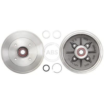Bilde av A.B.S. 2511 SC Bremsetrommel med ABS senorring 247 PEUGEOT: 206 Hatchback