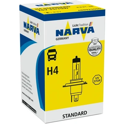 Bilde av NARVA 488923000 Lyspære, fjernlys H4 24V 75/70W Halogen