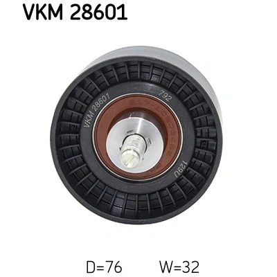 Bilde av SKF VKM 28601 Styrerulle kilerem tannrem
