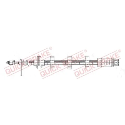 Bilde av Bremseslange, Framaksel venstre, peugeot 406, 406 break, coupé, 480679, 481679