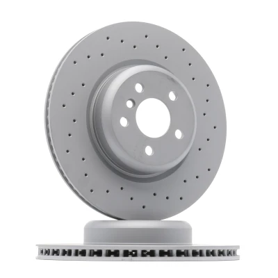 Bilde av ZIMMERMANN Bremseskive BMW: 5 Sedan, Touring, X4 345mm 24mm 6/5 hull 112mm innvendig ventilert, hullet belagt høy karbon 150.2946.52 34206880079