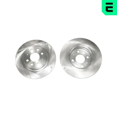 Bilde av OPTIMAL BS 7662C Bremseskiver bakaksel 264 10 4/8 fullt ut belagt OPEL: Corsa E Hatchback, Adam, FIAT: Punto Evo Grande Hatchback