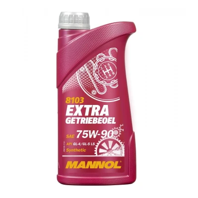 Bilde av MANNOL Extra GL5, Getriebeoel MN8103 1 Girolje 75W 90 Syntetisk olje TOYOTA: Land Cruiser Prado 90, RAV4 II SUV, Yaris I Hatchback