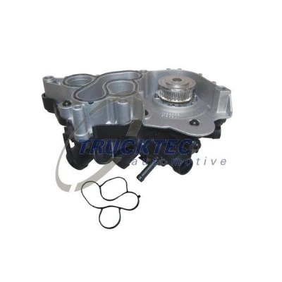 Bilde av TRUCKTEC AUTOMOTIVE 07.19.296 Vannpumpe med termostat kapsling VOLKSWAGEN: Golf 7, Polo V Hatchback, AUDI: A3 Sportback, A1 Hatchback