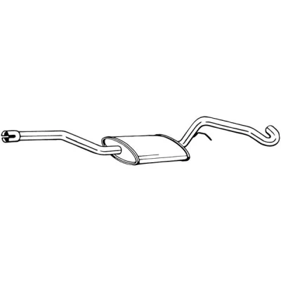 Bilde av Mellomlyddemper, ford kuga ii, van 1787296, 1838818, 1880513, 2148677, 2474716