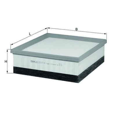 Bilde av MAHLE ORIGINAL LX 1481 Luftfilter 57,6 183 292,8 Filterinnsats