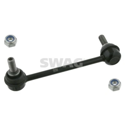 Bilde av SWAG 85 92 4961 Stabstag framaksel høyre 150 M10 x 1,25 med selvlåsende mutter Metall svart HONDA: HR V I