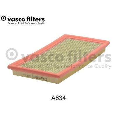 Bilde av DAVID VASCO A834 Luftfilter 36 169 329 firkantet Filterinnsats med integrert gitter JEEP: Patriot, Compass, DODGE: Caliber Hatchback