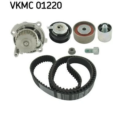 Bilde av SKF VKMC 01220 Vannpumpe + Registerreimsett med tetning 145 VOLKSWAGEN: Golf 5, Touran I, AUDI: A3 Sportback, A4 B6 Avant, Hatchback